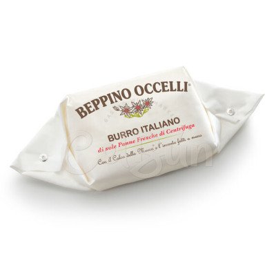 BURRO CALCO MUCCA: unt din smântână dulce obținută prin centrifugare - 125 g / buc.